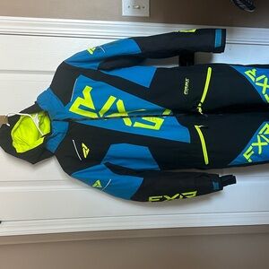 FXR Black and Blue Snow Suit